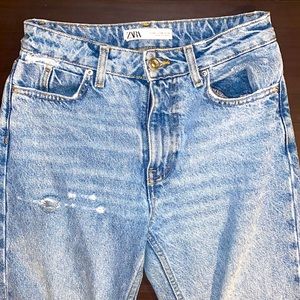 Zara straight leg denim jeans size 04